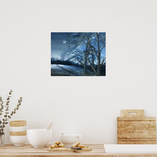 Ethereal Louisiana Night ポスター (キッチン)