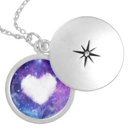 Ethereal Love Cloud シルバープレートネックレス