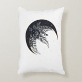 Ethereal Lunar Garden Bloom アクセントクッション (正面(垂直))