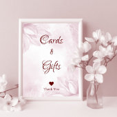 Ethereal Magnolia花、ウェディングカード&ギフト ポスター