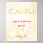 Ethereal Magnolia Flowerのコー結婚ヒーバー ポスター (正面)