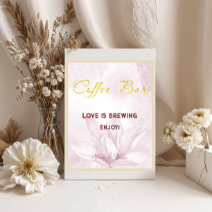 Ethereal Magnolia Flowerのコー結婚ヒーバー ポスター