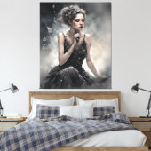 Ethereal Melody Canvas Print キャンバスプリント (インサイチュ (寝室))