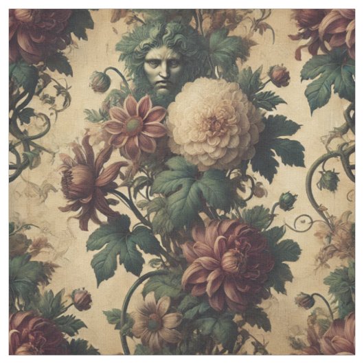 Ethereal Menace - Gothic Statement Tile ファブリック (見本)