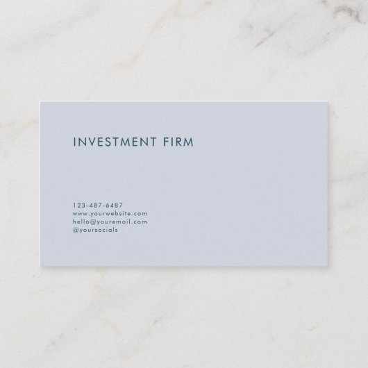 Ethereal Misty Fjord Landscape Gold Frame Serene 名刺 (裏面)