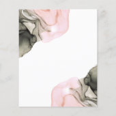 Ethereal Moody Pink Black Inky日付を保存 (裏面)