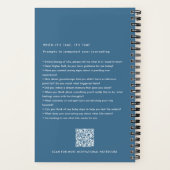 Ethereal MoonとDragonflyのジャーナリングプロンプト ノートブック (裏面)