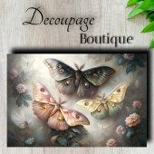 Ethereal Moths Decopage 薄葉紙