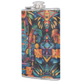 Ethereal Navy "Epochal Symmetry" Vinyl Flask 8oz フラスク (左)