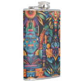 Ethereal Navy "Epochal Symmetry" Vinyl Flask 8oz フラスク (右)