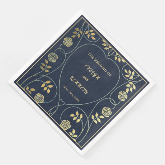 Ethereal Navy Vintage Art Nouveau Wedding (コーナー)