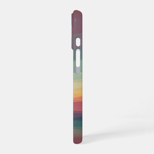 Ethereal Nebula Curve iPhone 16ケース (左側面)