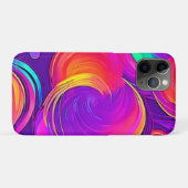 Ethereal Neon:抽象芸術の夢 Case-Mate iPhoneケース (裏面(横))