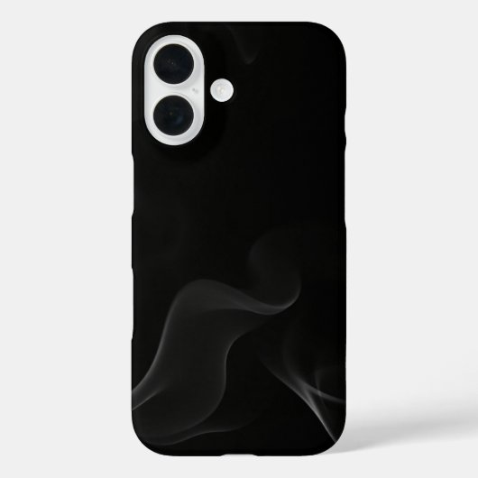 Ethereal Noir Smoke – Premium Dark Aesthetic Phone Case-Mate iPhoneケース (裏面)