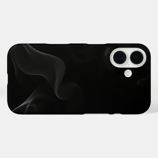 Ethereal Noir Smoke – Premium Dark Aesthetic Phone Case-Mate iPhoneケース (裏面 (横))