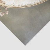 Ethereal Ornamental Oval and Floral Botanical  薄葉紙 (詳細)