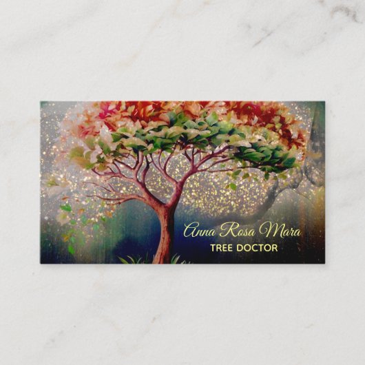 *~* Ethereal QRツリーファンタジーAP82名刺 名刺 (正面)