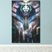 Ethereal Queen Of銀河系キャンバス印刷 キャンバスプリント (インサイチュ (ウッドフロア))