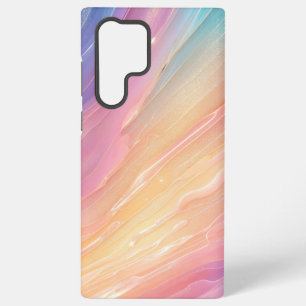  Ethereal Radiance Pastel Aurora Phone Case Samsung Galaxy S22 Ultraケース