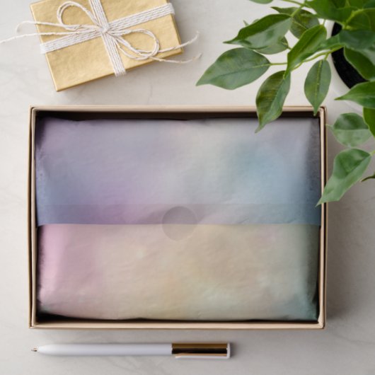 Ethereal Rainbow Unicorn Portrait Decoupage  薄葉紙 (ギフト)