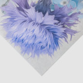 Ethereal Red Poppies & Purple Flowers Decoupage 薄葉紙 (詳細)