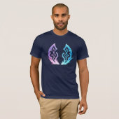 Ethereal Rune Convergence – Arcane Energy Emblem Tシャツ (正面フル)