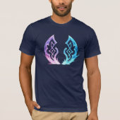 Ethereal Rune Convergence – Arcane Energy Emblem Tシャツ (正面)