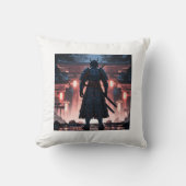 Ethereal Samurai: Misty Guardian Pillow クッション (正面)