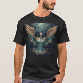Ethereal Seraphim Guardian Fantasy Oceanic Angel Tシャツ (正面)