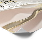 Ethereal Shoreline ティールオーシャン 座席表 ポスター (角)