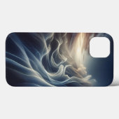 Ethereal Silk Waves Phone Case - Abstract Light Va Case-Mate iPhoneケース (裏面 (横))