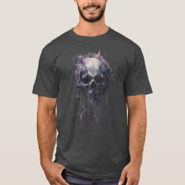 Ethereal Skull Abstract Grunge Dark Art T-Shirt Tシャツ