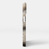 Ethereal Soft Fur Texture Aesthetic Phone Case iPhoneケース (右側面)