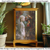 Ethereal Spiritual Women, Symbolic EX6L Decoupage 薄葉紙
