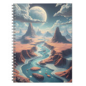 Ethereal Surreal World AI Art ノートブック (正面)