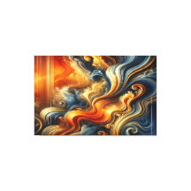 Ethereal Swirl Symphony - Fluid Art最高傑作