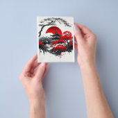 Ethereal Symphony」ウォールアートデザイン チラシ (手)