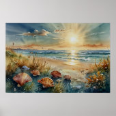 Ethereal Underwater Scene ポスター (正面)