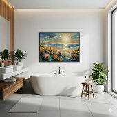 Ethereal Underwater Scene ポスター