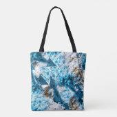 Ethereal Velocity: Geometric Cloud & Arrow Fusion トートバッグ (裏面)
