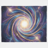 Ethereal Vision – Beyond Reality35 フリースブランケット (正面(横))