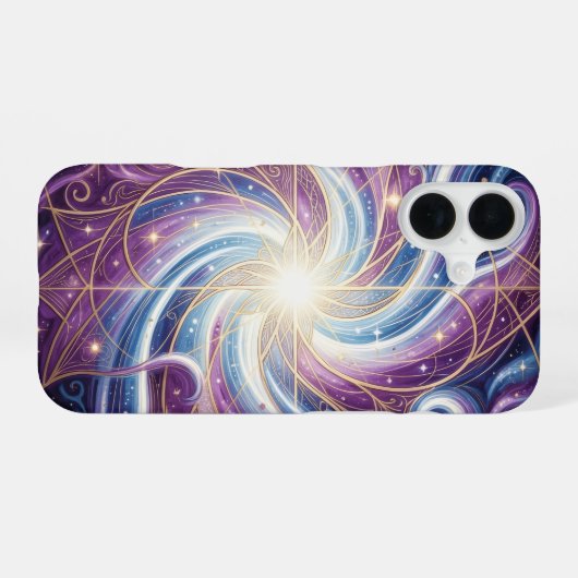 Ethereal Vision – Beyond Reality38 iPhone 16ケース (裏面横)