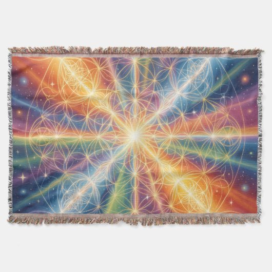Ethereal Vision – Beyond Reality39 スローブランケット (正面)