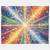 Ethereal Vision – Beyond Reality39 フリースブランケット (正面(横))