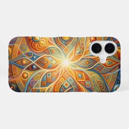 Ethereal Vision – Beyond Reality42 iPhone 16ケース (裏面横)