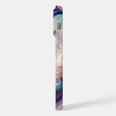 Ethereal Water Color Cat iPhoneケース (左側面)