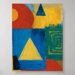 Ethereal Watercolor Fine Art Print - Abstract / Fl ポスター