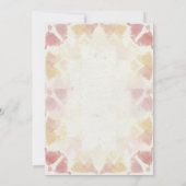 Ethereal Watercolor Floral birthday Invitation 招待状 (裏面)