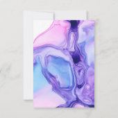 Ethereal Wave保存日付招待状小V03 招待状 (裏面)