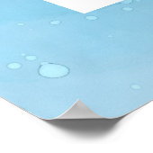 Ethereal Wave結婚のウェルカムサインV07 ポスター (角)